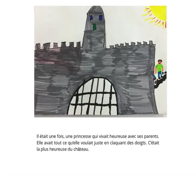 La princesse et ses parents