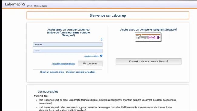 Tutoriel élèves - Prise en main de la plateforme d'exercices de mathématiques Labomep