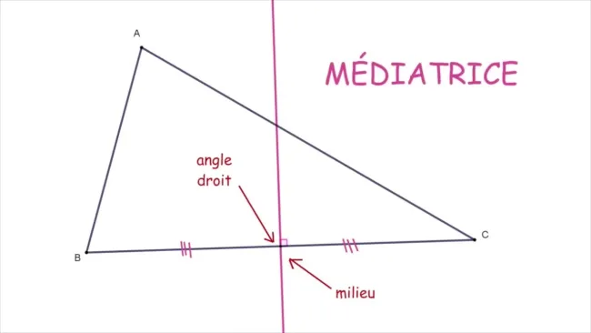 Maths (9H) : expliquer la construction de droites remarquables du triangle