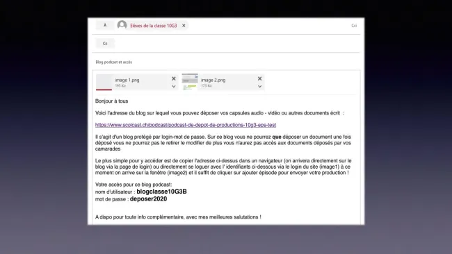 Comment créer un épisode sur un blog podcast créé à cet effet pour y déposer un fichier audio - vidéo - écrit