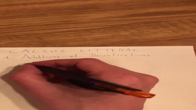 Vidéo n° 2: Résumé des règles de calcul littéral