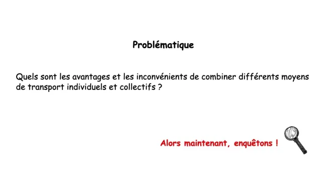 Vidéo : transport collectifs et transports individuels
