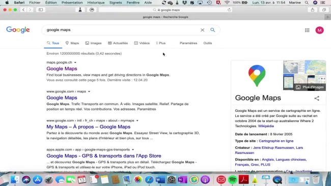 Vidéo : tutoriel Google Maps