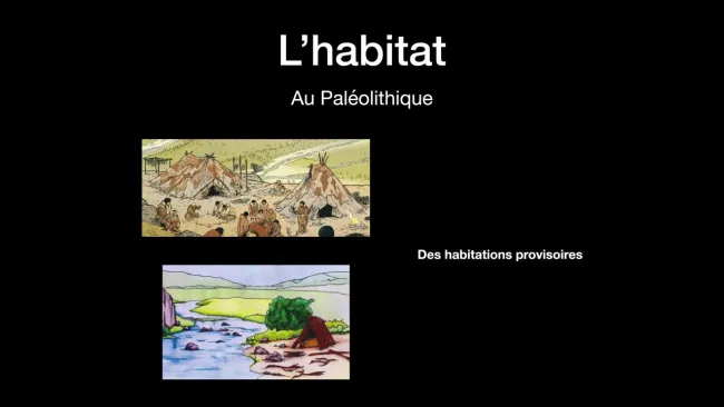 L'habitat au Néolithique