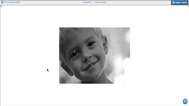 Vidéo explicative jeu du visage learningapps
