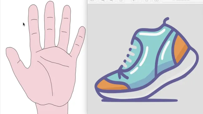 Défi 2 : attacher ses chaussures avec une seule main (schéma corporel)