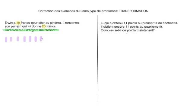 Correction Exercices Transformation