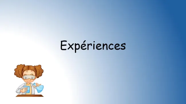 Expérience pluie