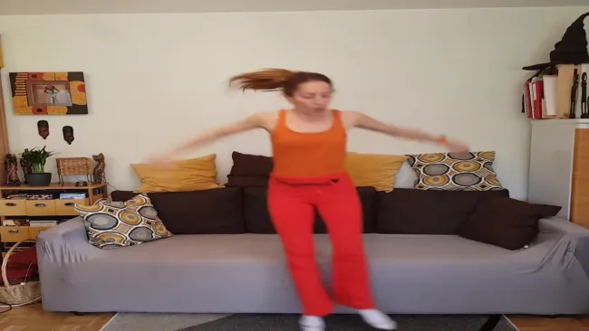 Gym sur le canapé