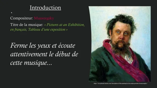 Introduction aux ateliers du peintre Vassily Kandinsky