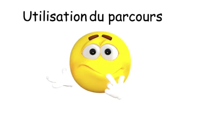 Utilisation du parcours 