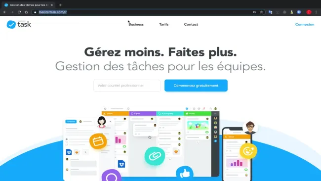 MeisterTask - Tutoriel, Modifier son adresse email