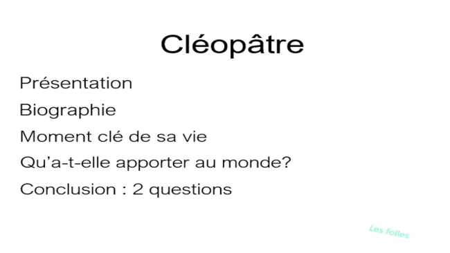cléopatre
