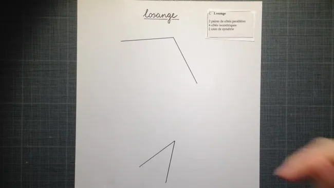 7P quadrilatère - losange