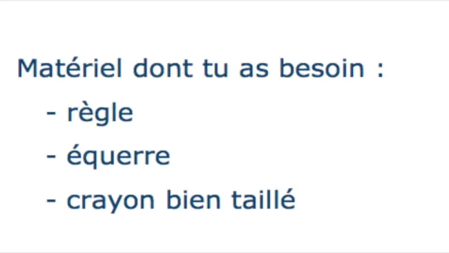 7P triangle quelconque