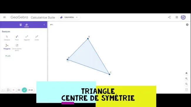 Symétrie centrale