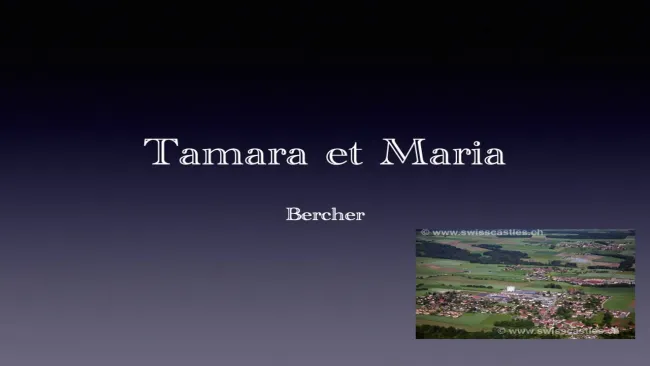 Tamara et Maria