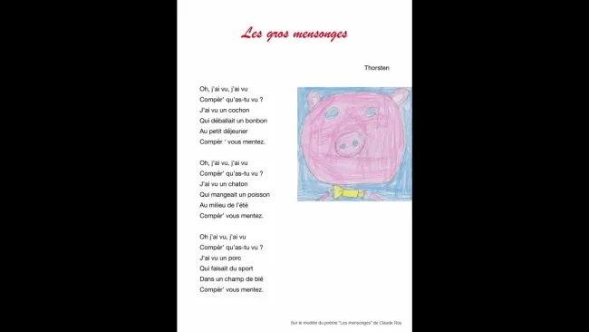 La poésie de Thorsten