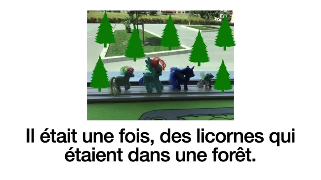 8P + 2P/MF4: Histoire licornes