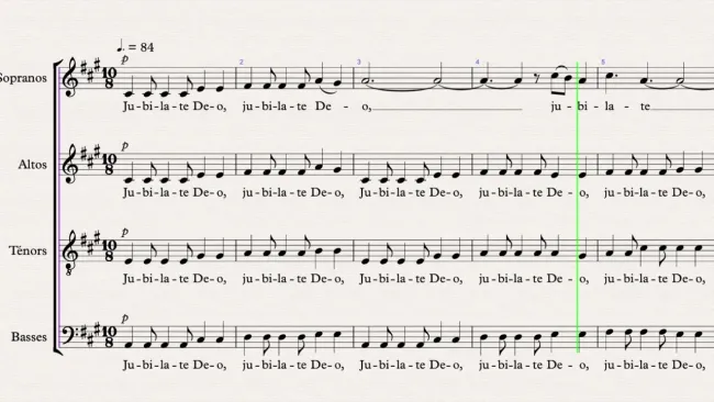 Jubilate Deo (T1)