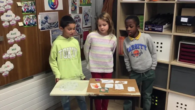 Kelyan, Emma, Alimou