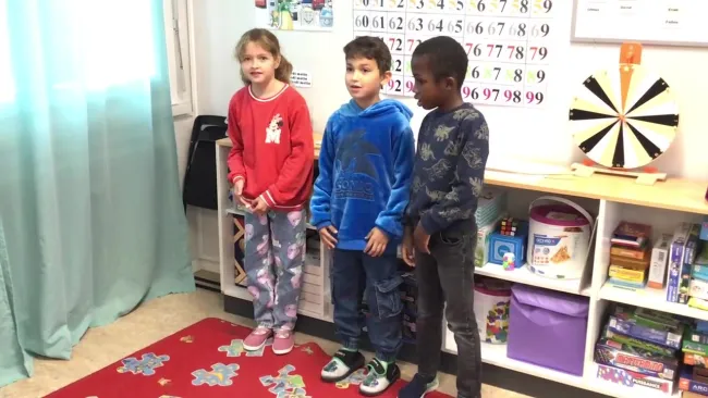 Emma, Kelyan, Alimou