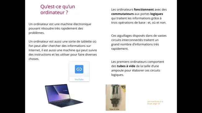 Les ordinateurs