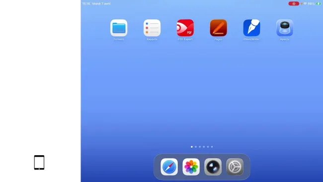 Synthèse vocale iPadOS