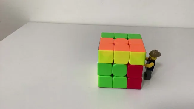 StopMotion, Le Rubik's Cube