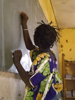 Une chance d'aller à l'école