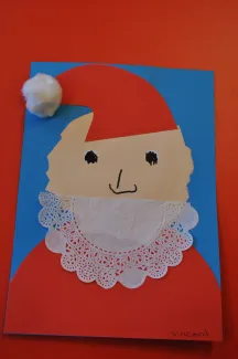15-Père Noël frappe à la porte