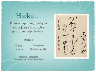 Haïku - Partie 1