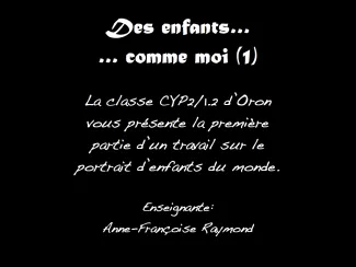 Des enfants comme moi (1)