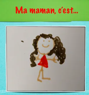 Bonne fête maman, élève 1