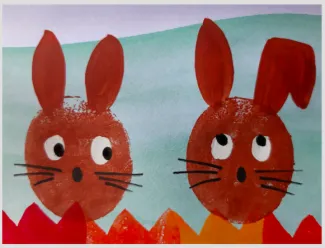Une peinture pour Pâques