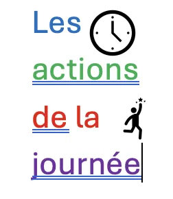 Ma journée