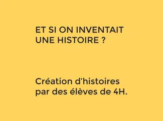  Création d’histoires 4H