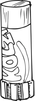 der Klebstift