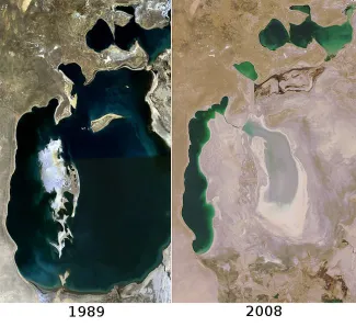 La mer d'Aral