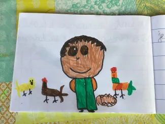 Ramasseur/ramasseuse de poules