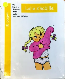 Lalie s'habille