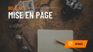 MISE EN PAGE - PAGES