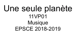 Une seule planète