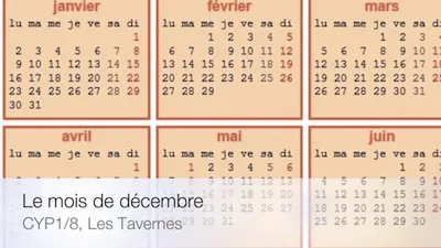 Le mois de décembre