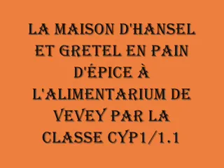 Maisons en pain d'épice