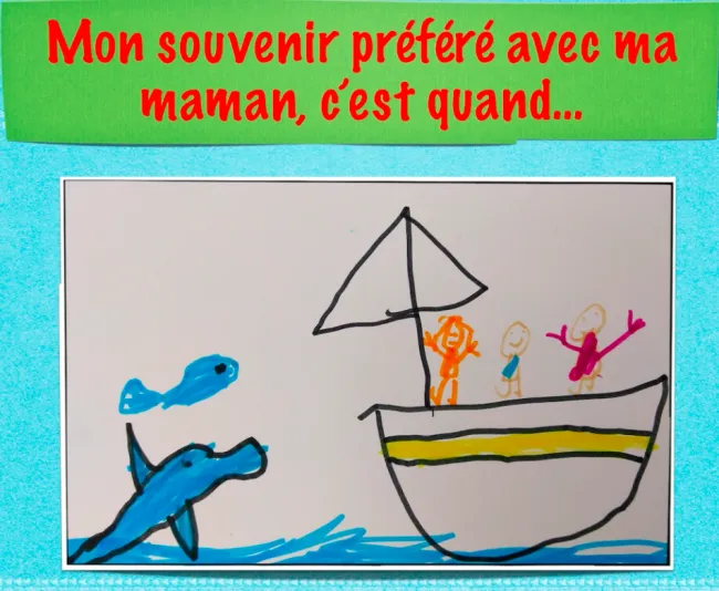 Bonne fête maman, élève 2