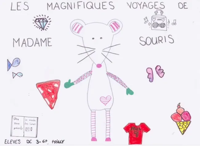 Les magnifiques voyages de Madame Souris, 3 à 6P