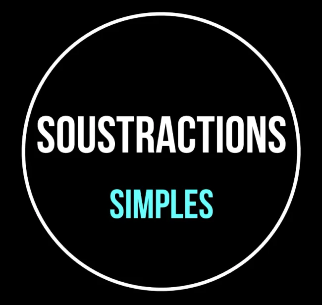 Les soustractions simples