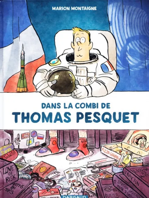 Dans la combi de Thomas Pesquet 