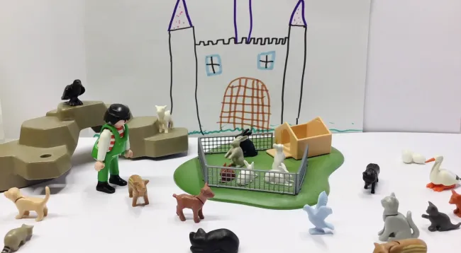 Le voyage des Playmobiles - Stop Motion / EPS Corsier 
